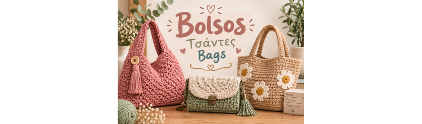 Bolsos de crochet hechos a mano | Lanita
