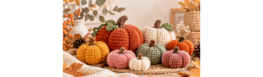 Handmade Crochet Pumpkins | Lanita.es
